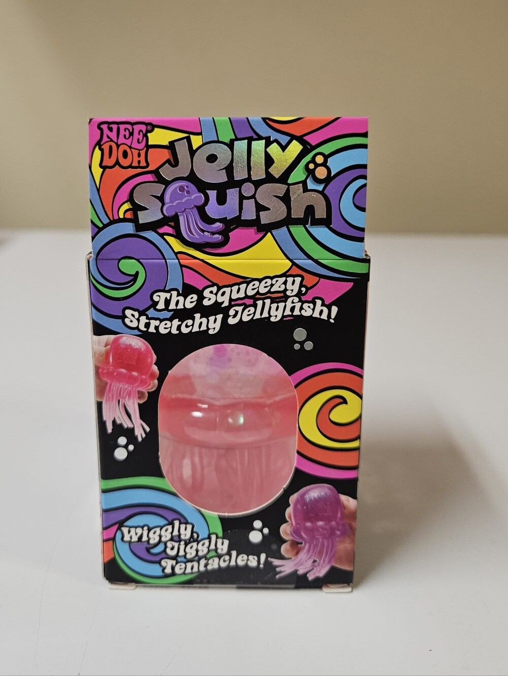 NeeDoh Pink Jellyfish Jelly Squish New In Box Authentic Schylling - Picture 4 of 6